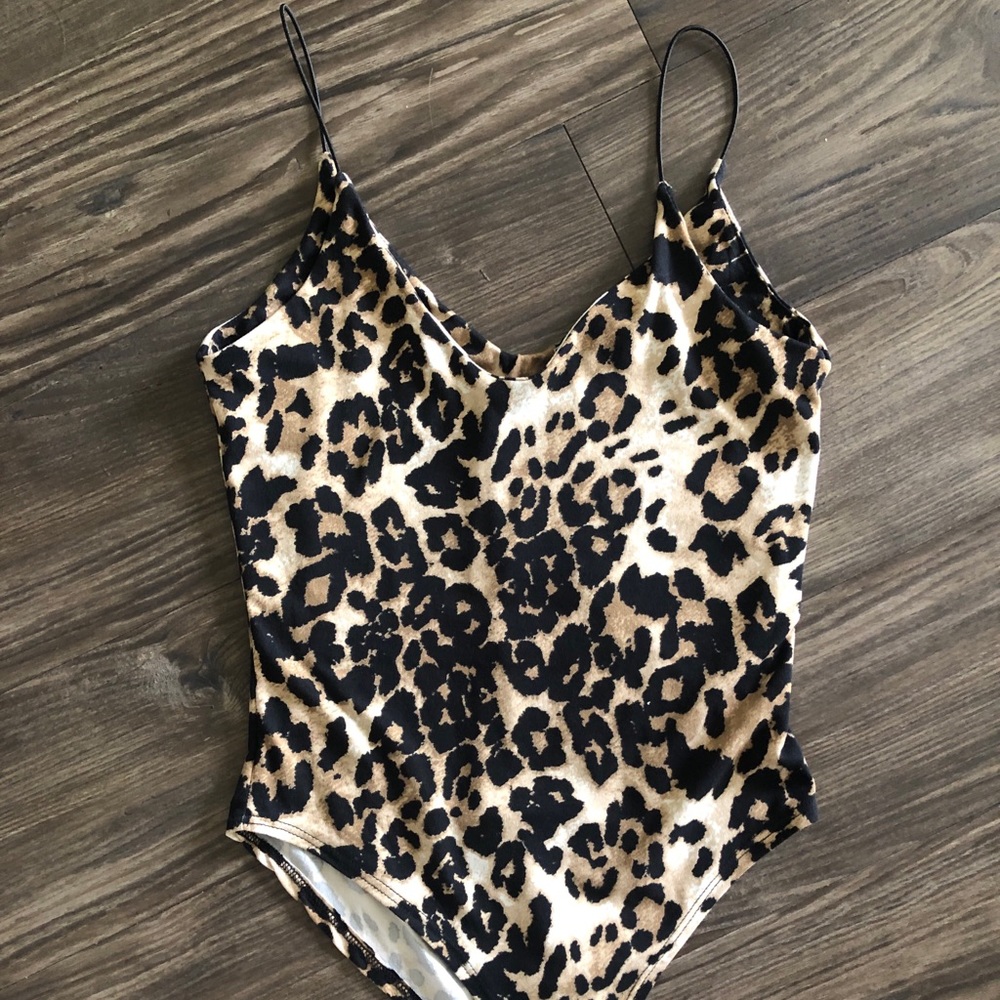 Leopard Print Bodysuit